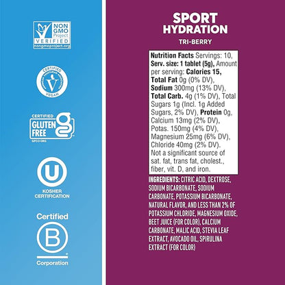 Nuun, Electrolyte Drink Tabs Tri Berry, 1.9 Ounce - Image 5