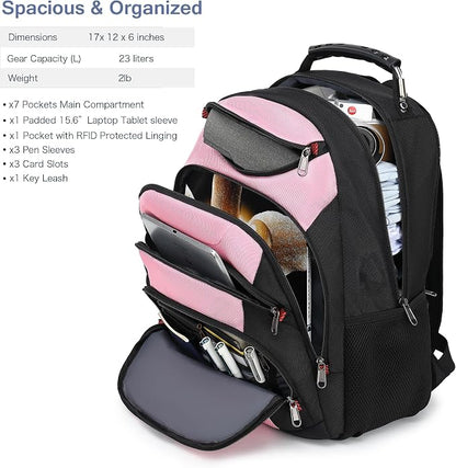 Boavan Laptop Backpack for men, 15.6 inch Laptop Bag - Image 2