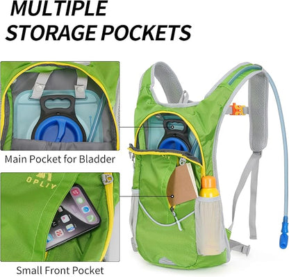 Hydration Backpack with 2L Water Bladder – Lightweight & Durable - Image 3