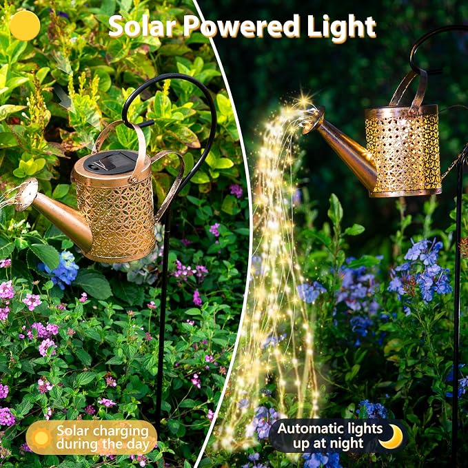 SRNPMIU Solar Watering Can Light - Image 3
