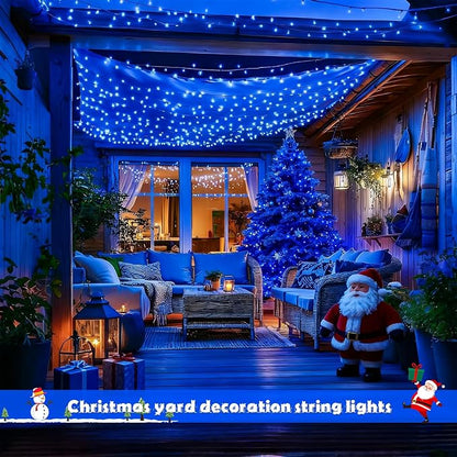JMEXSUSS 2 Pack Solar String Lights Outdoor Waterproof, Total 66 FT 200 LED - Image 3