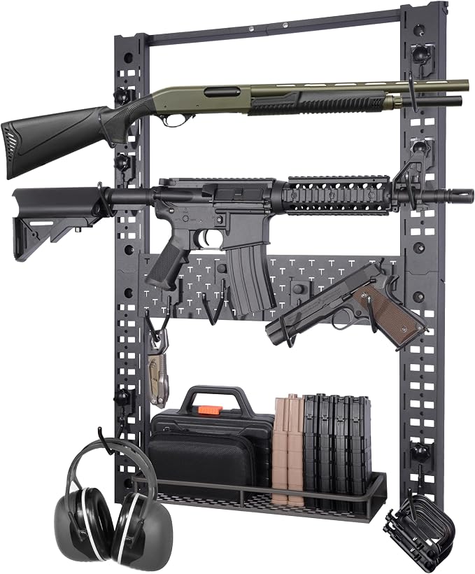 Adoreal Modularity Gun Wall Mount, Hold Up 120LBS Gun Rack by Adoreal