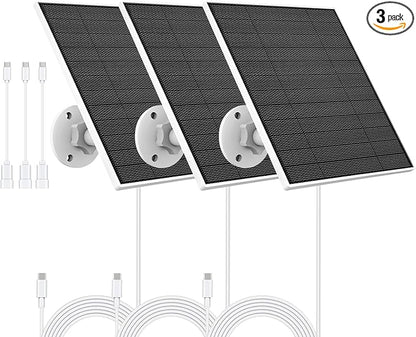 Solar Panel for Eufy Outdoor Camera, Compatible by YCTechCam