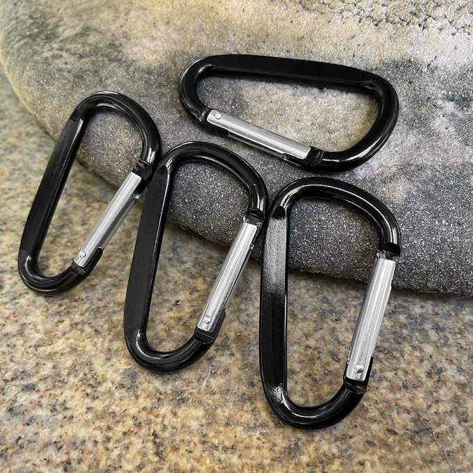 3" Aluminum Carabiner Clips - Image 7