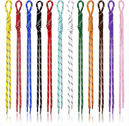 Tyqour 12PCS Paracord Keychain Rope Keychain String Braided Charms by Tyqour