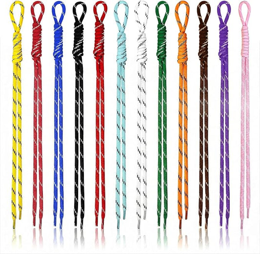 Tyqour 12PCS Paracord Keychain Rope Keychain String Braided Charms by Tyqour