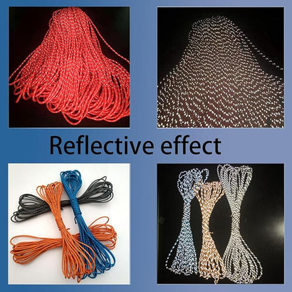 Dyneema Reflective Rope -2mm 400kg Fracture Strain - Image 4