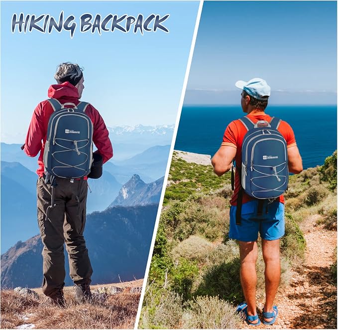 ZOMAKE Lightweight Packable Backpack 28L, Foldable Backpacks Water Resistant - Image 7