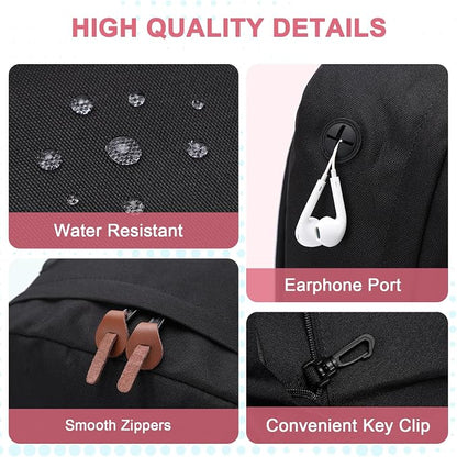 Backpack for Men Women, VASCHY Classic Water-resistant Lightweight Travel - Image 4