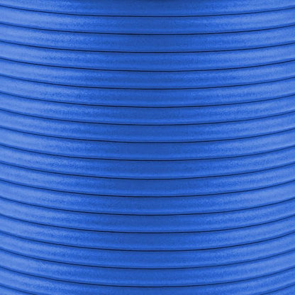 Mandala Crafts Round Cowhide Genuine Blue Leather Cord - Image 3