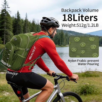 KABAQOO Hydration Backpack, 18L Multipurpose Hiking Backpack - Image 3