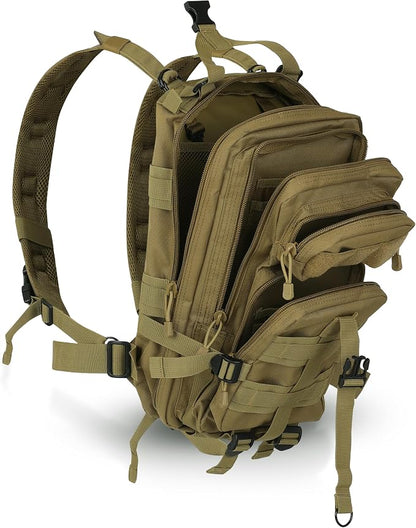 30L Tan Tactical Backpack - Image 6