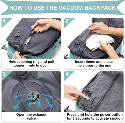 coowoz Vacuum Backpack Travel - Image 2