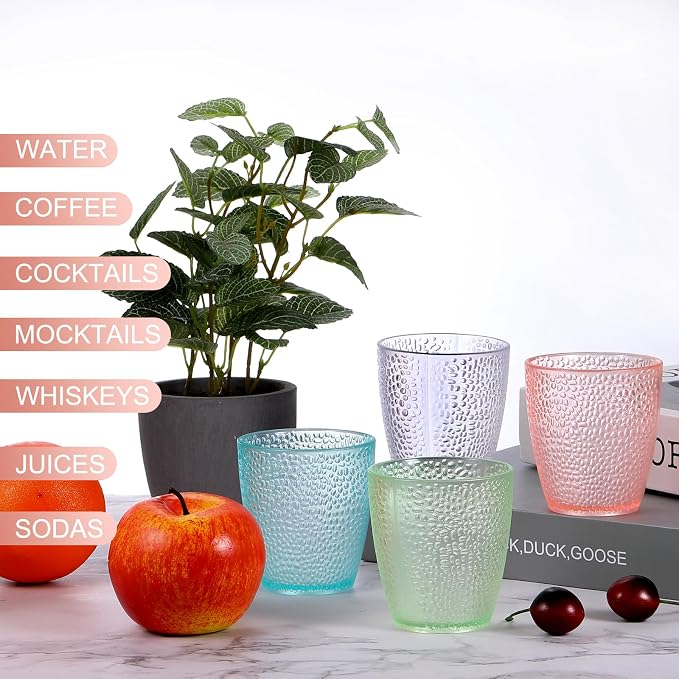 uxcell 7oz Acrylic Drinking Glasses - Image 5