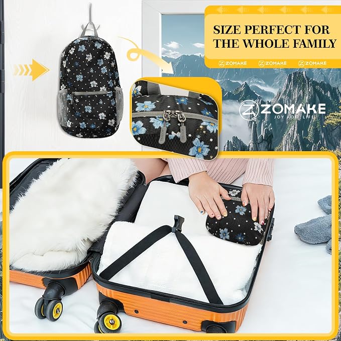 ZOMAKE Ultra Lightweight Hiking Backpack 20L, Packable Small Backpacks Water - Image 6