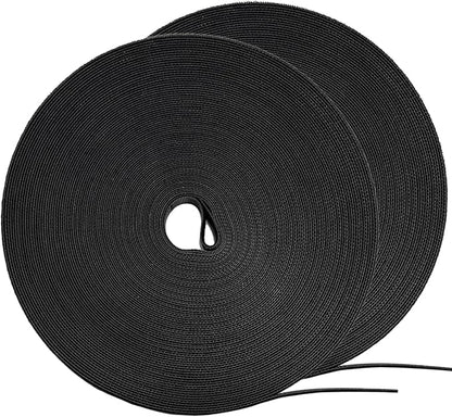 164ft x 1/2 inch Reusable Fastening Cable Ties, Hitotsu Hook and Loop Roll by Hitotsu