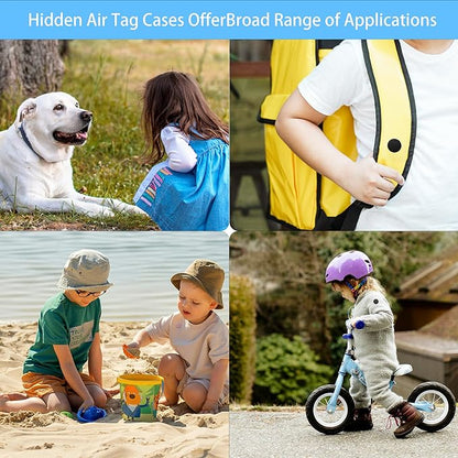 Air Tag Holder for Kids, Hidden GPS Tracker Case - Image 6