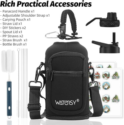 64oz Insulated Water Bottle, BPA Free&Leak Proof, Half Gallon Stainless Steel - Image 7