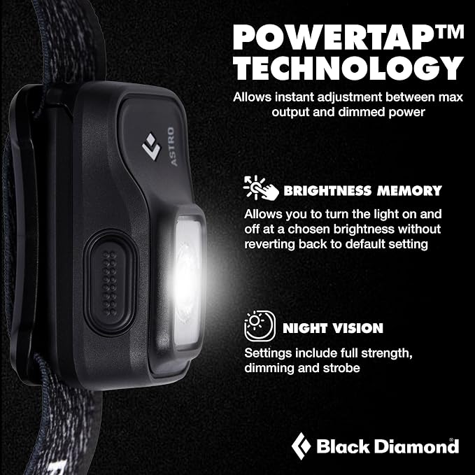 BLACK DIAMOND Astro 300 Headlamp | 300 Lumens Brightness | 3X AAA Battery - Image 3