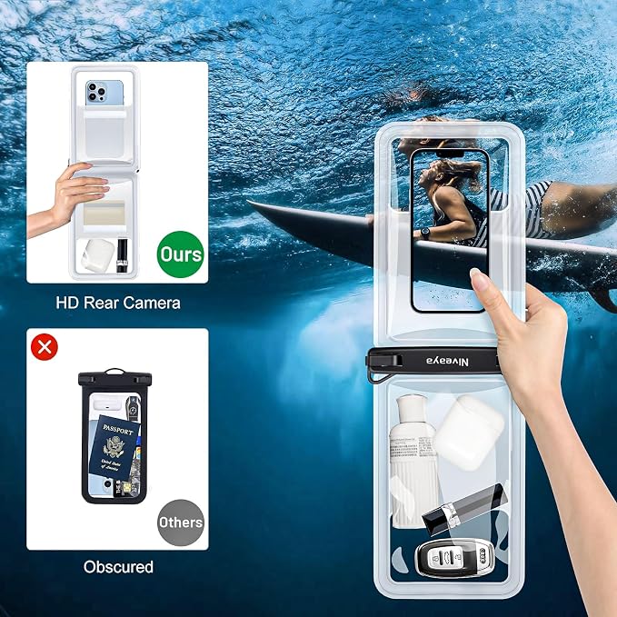 Niveaya Double Space Waterproof Phone Pouch - Image 5