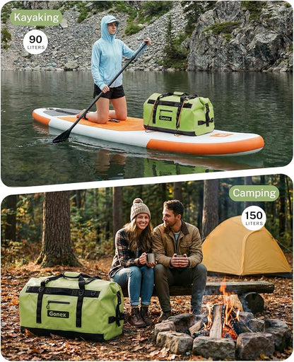 Gonex Waterproof Duffel Bag, 120L Heavy Duty Dry Duffle Bag - Image 7
