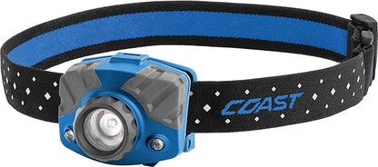 Coast - 20617 FL75R Rechargeable 530 Lumen Dual Color Focusing LED Headlamp by Coast
