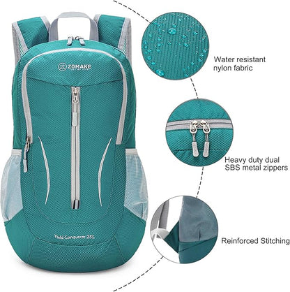 ZOMAKE Ultra Lightweight Packable Backpack 25L, Foldable Hiking Backpacks Water - Image 5