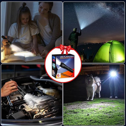 12Pack LED Flashlights High Lumens, 5Mode Tactical Flashlight - Image 7