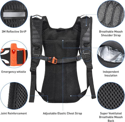 Rave Hydration Pack, Hydration Backpack - Image 4