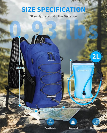 Blue Quartz Hydration Backpack - Image 8
