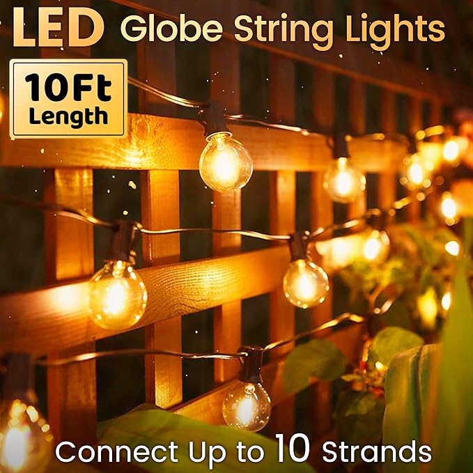 10FT Outdoor String Lights - Image 2