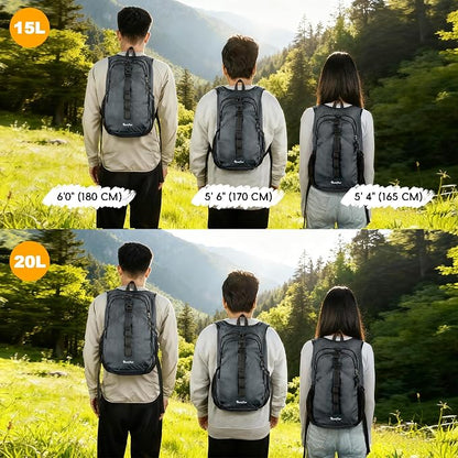 Seektop 15L Small Hiking Backpack - Image 5