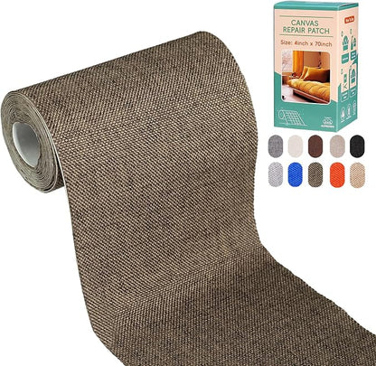 Canvas Repair Tape, Fabric Repair Patch, 4×70 Inches, Outdoor Gear Patch by Unknown