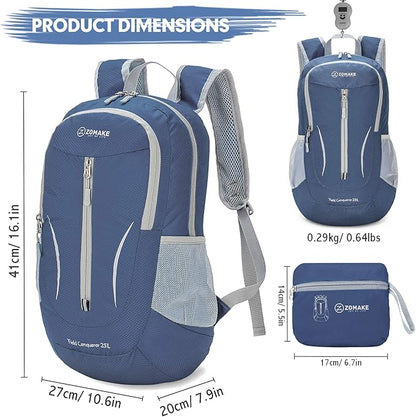 ZOMAKE Ultra Lightweight Packable Backpack 25L - Image 2