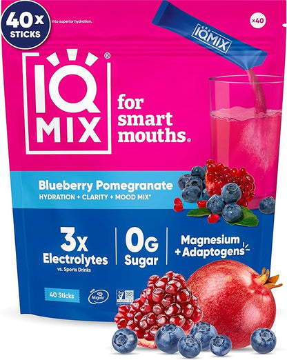 IQMIX Hydration Electrolyte Powder – 4-in-1 Formula by IQBAR