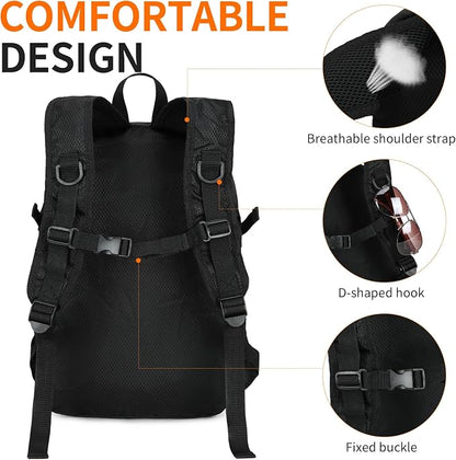 Small Hiking Backpack 35L Travel Lightweight Hiking Packable Daypack - Image 8