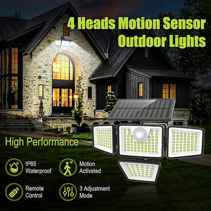 daphino 3000LM Solar Lights Outdoor - Image 3