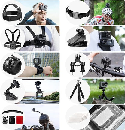 AKASO 42 in 1 Action Camera Accessories Kit - Image 3