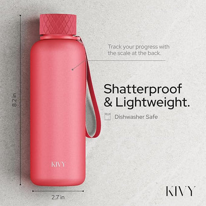 KIVY Slim Water Bottle 22oz Leak Proof Bottle - Image 3