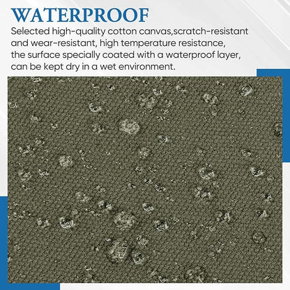 Canvas Repair Patch 5.5 x 8 Inches 6Pcs Self-Adhesive Waterproof Canvas Patch - Image 2