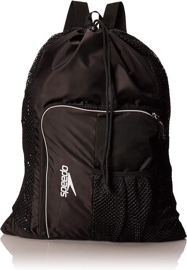 Speedo Unisex-Adult Drawstring Deluxe Ventilator Mesh Equipment Bag by Speedo
