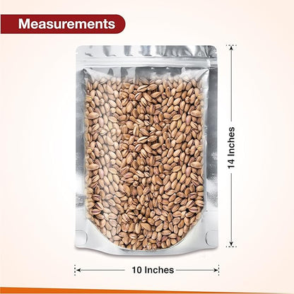 BELLE KR® 50 Pcs 1 Gallon Mylar Bags - Image 3