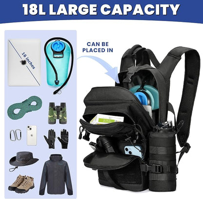1050D Tactical Hydration Backpack - Image 3