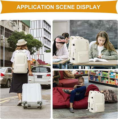 coowoz Travel Backpack For Women Men Airline Approved, Carry On Backpack - Image 7