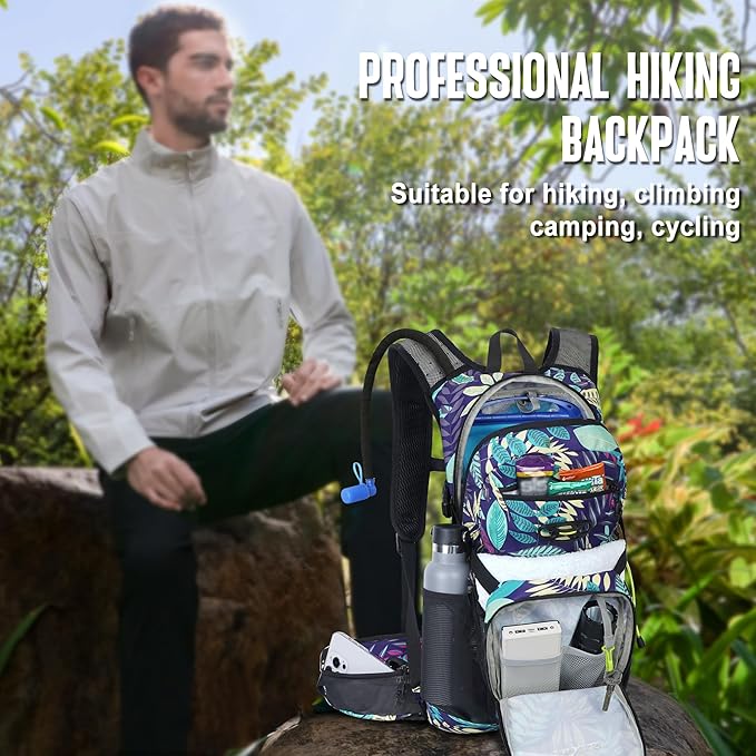 N NEVO RHINO Hydration Backpack, 18L Multipurpose Hiking Backpack - Image 5