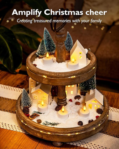 Homemory Rechargeable Tea Lights Flameless Candles - Image 5