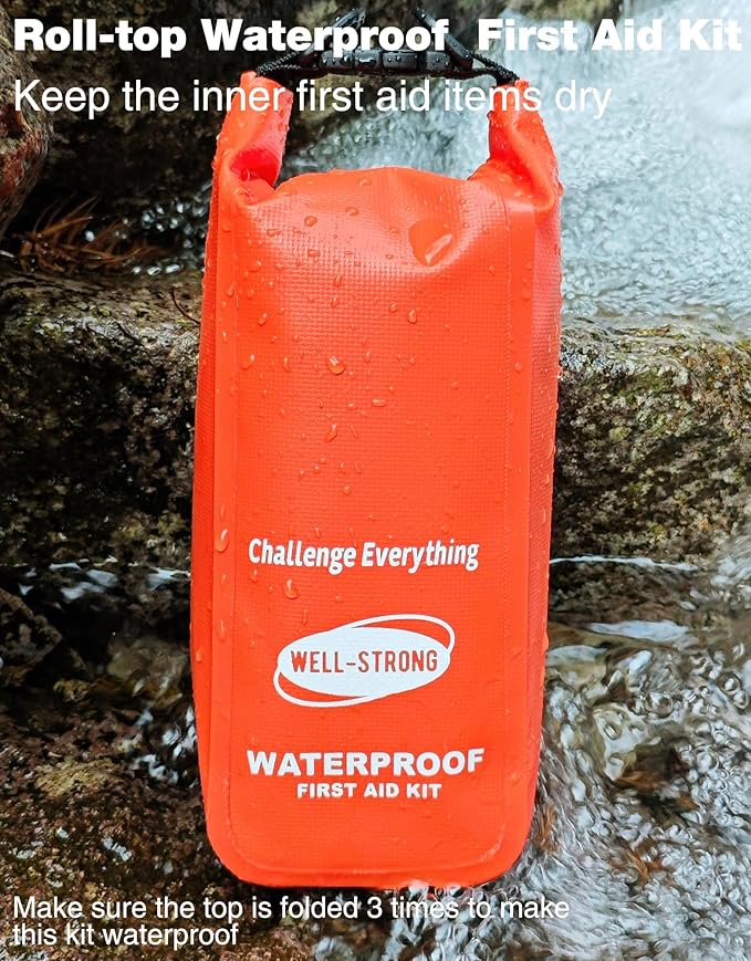 Boat First Aid Kit Waterproof, WELL-STRONG Marine Emergency Kit - Image 6