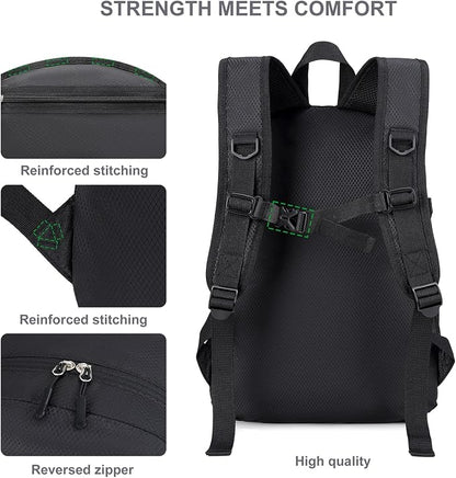 Lightweight Hiking Backpack 30L Packable Foldable Daypack Collapsible Travel - Image 9