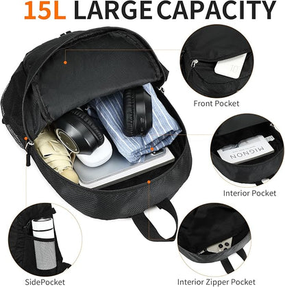 Small Hiking Backpack Travel Lightweight Hiking Packable Daypack - Image 4