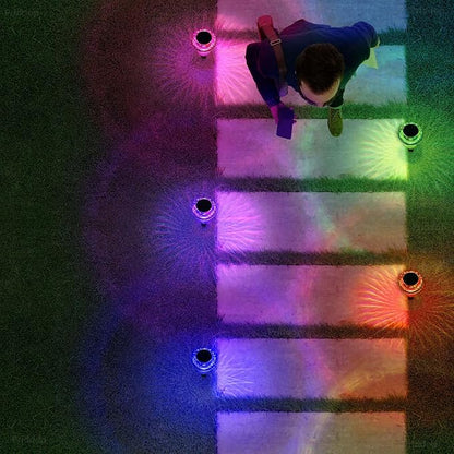 Priddop Solar Lights Outdoor Pathway Waterproof 8 Pack Color Changing LED - Image 6